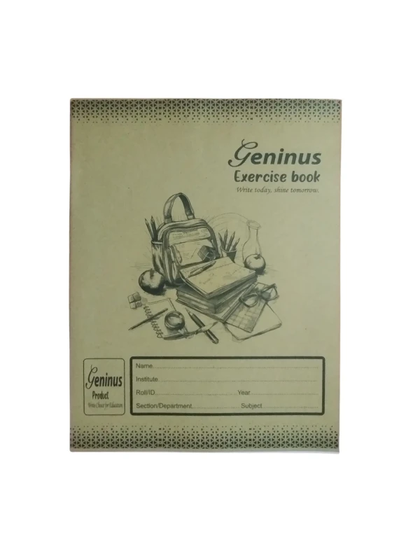 জিনিয়াস স্টুডেন্ট(অংক) ৩৫ এর খাতা